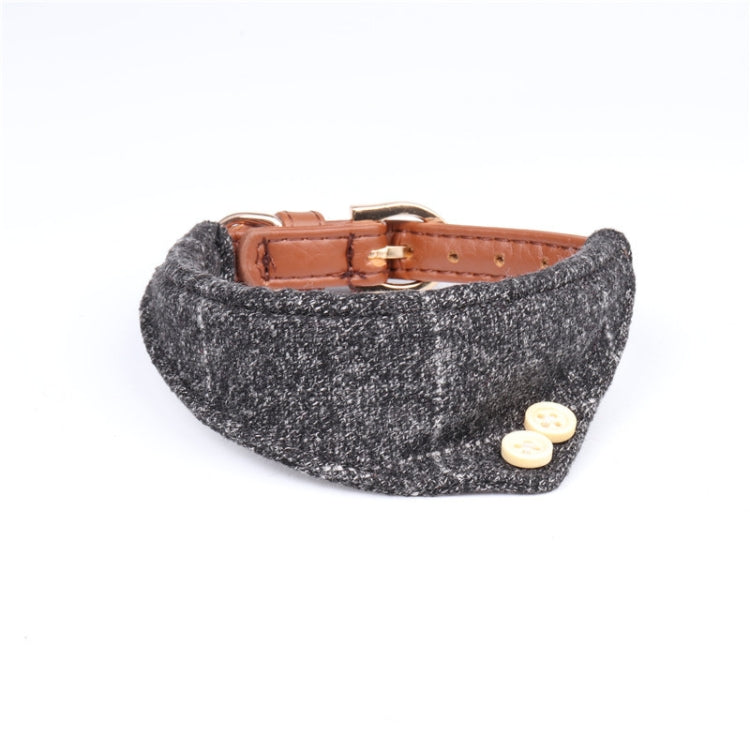 Dog Collars Pet PU Triangle Collars