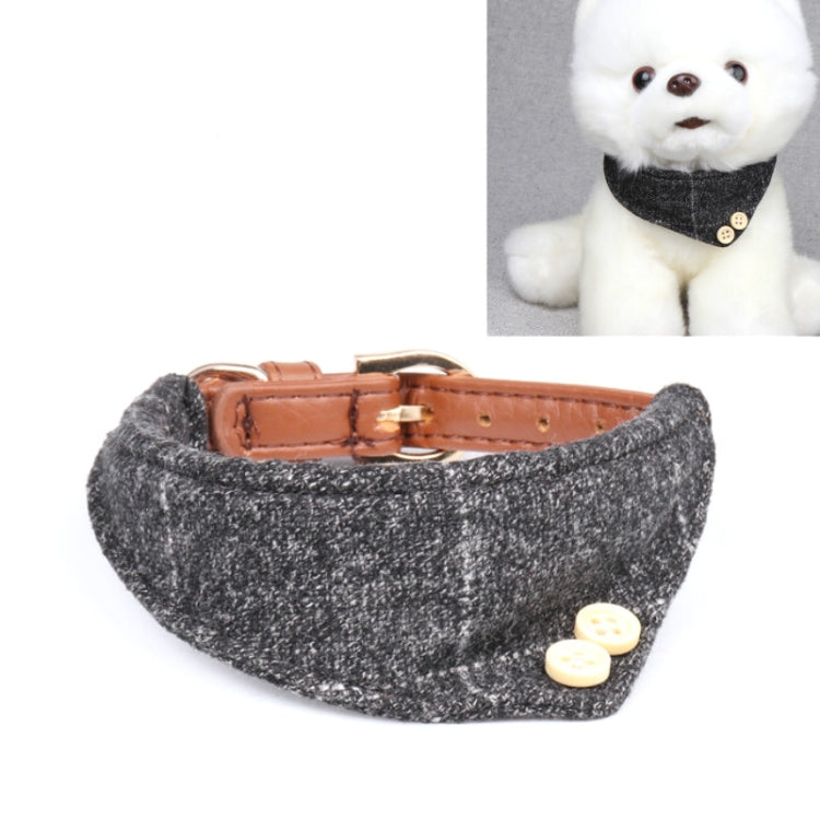 Dog Collars Pet PU Triangle Collars