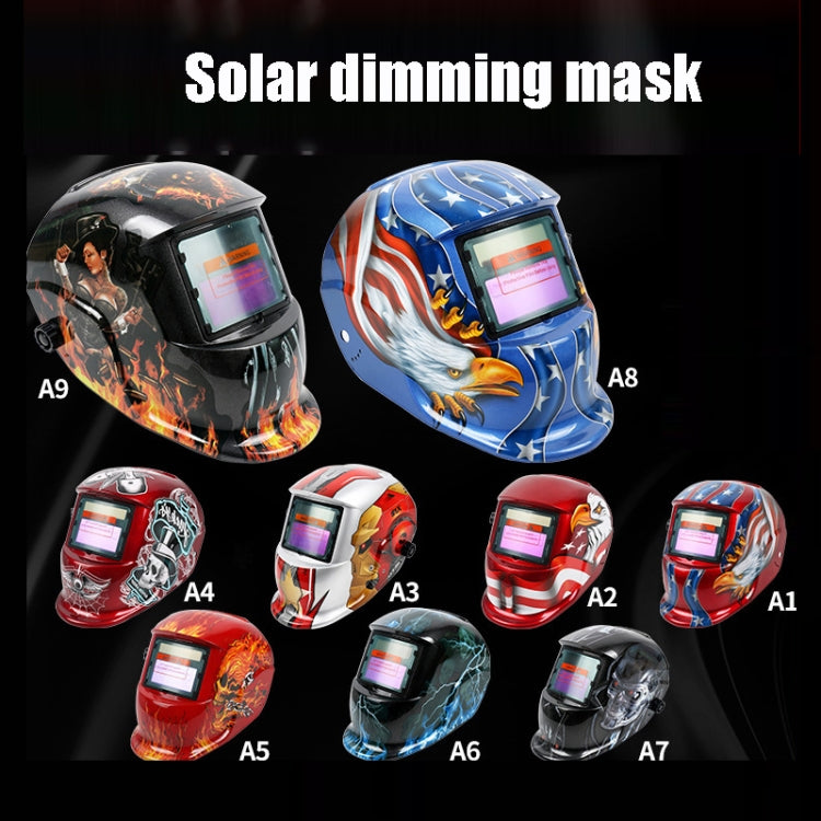 Solar Automatic Darkening Welding Mask Argon Arc Welding Helmet