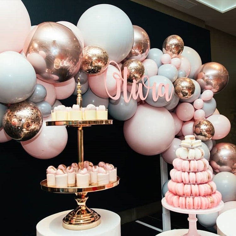 Wedding Balloon Decoration Package Macaron Latex Balloon Set Birthday Wedding Room Wedding Party Decoration