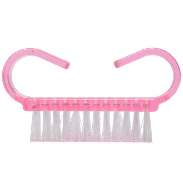 10 PCS Cleaning Brush Tools Nail Art Care Manicure Pedicure Remove Dust Small Angle Clean Brushes