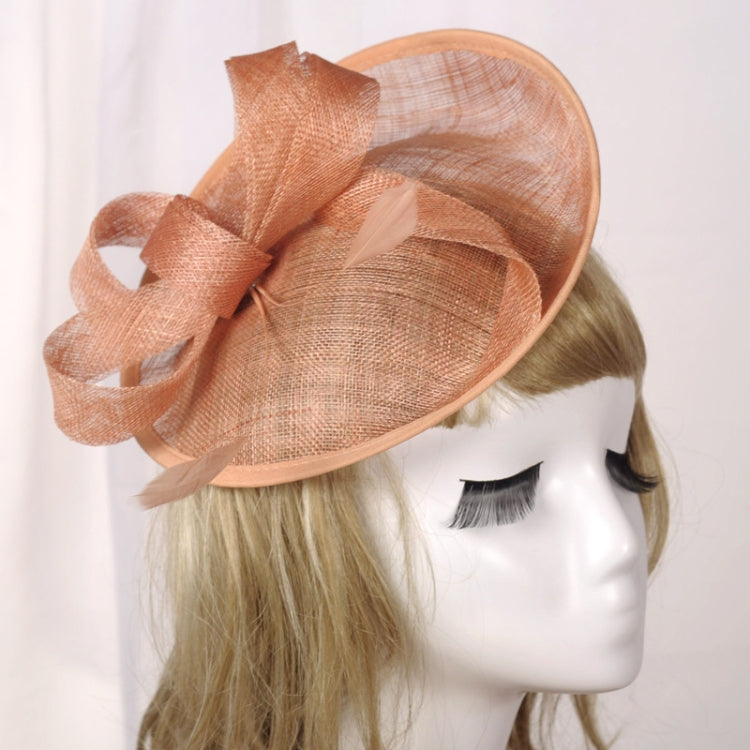 Bridal Headwear Retro Style Linen Hat