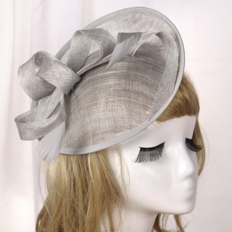 Bridal Headwear Retro Style Linen Hat