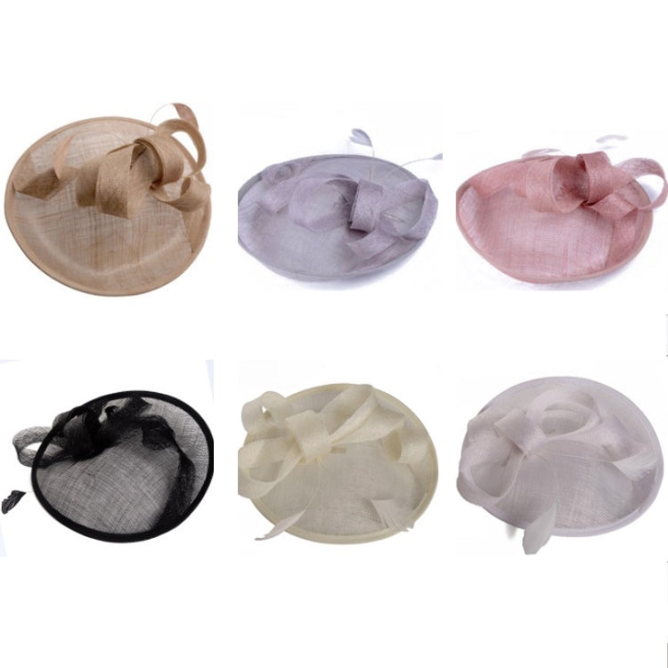 Bridal Headwear Retro Style Linen Hat