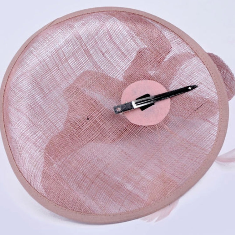 Bridal Headwear Retro Style Linen Hat