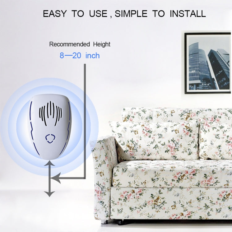 DC-9015 Household Energy-saving Multi-function Variable Frequency Ultrasonic Electronic Mouse and Mosquito Repellent