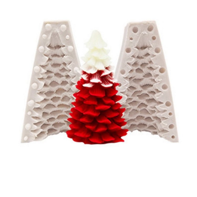 Christmas Cake Decoration Silicone Mold DIY Aroma Candle Baking Mold