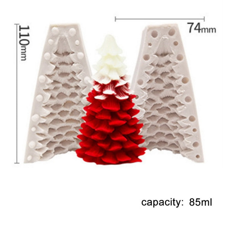 Christmas Cake Decoration Silicone Mold DIY Aroma Candle Baking Mold