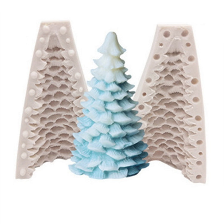 Christmas Cake Decoration Silicone Mold DIY Aroma Candle Baking Mold