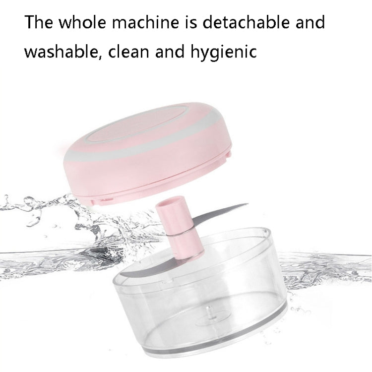 Electrical USB Rechargeable Garlic Mixing Masher Complementary Food Masher Stainless Steel Crushing Garlic Peeling Device Wireless Mini Garlic Cutter