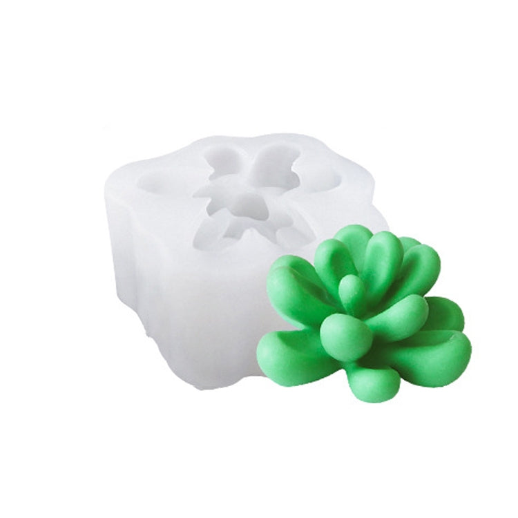 Fleshy Three-Dimensional Candle Silicone Mold DIY Handmade Soap Aromatherapy Epoxy Mold