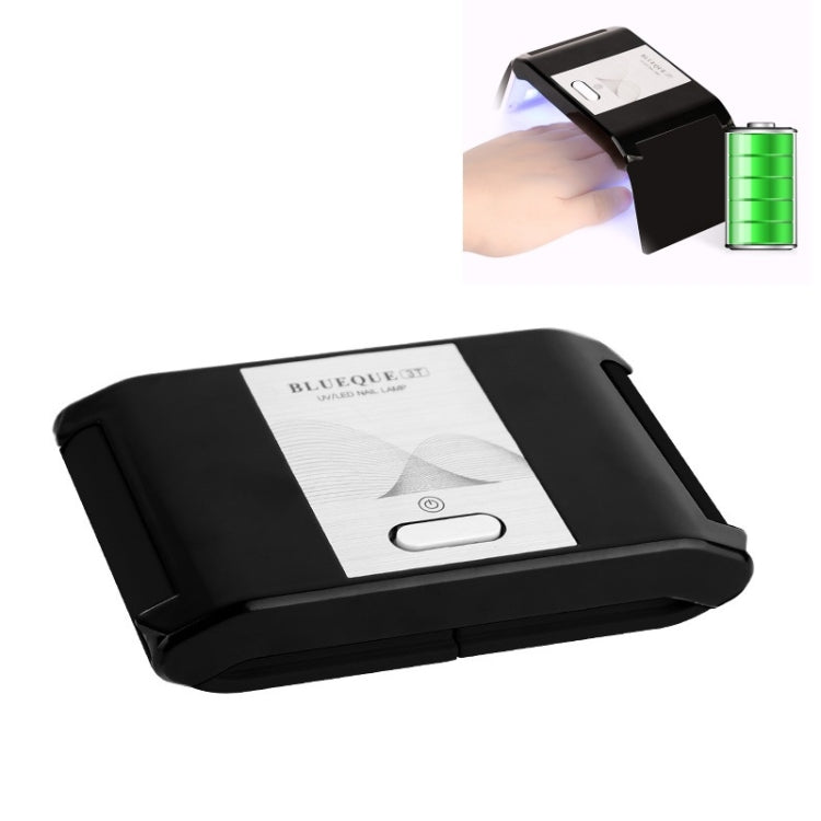 BLUEQUE 36W Manicure Lamp Rechargeable Portable Folding LED/UV Phototherapy Machine Nail Lamp