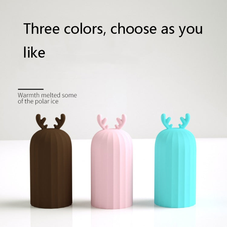 Elk Silicone Hot Water Bottle Hand Warmer Microwave Heating Warm Belly Water Injection Bag with Paper package