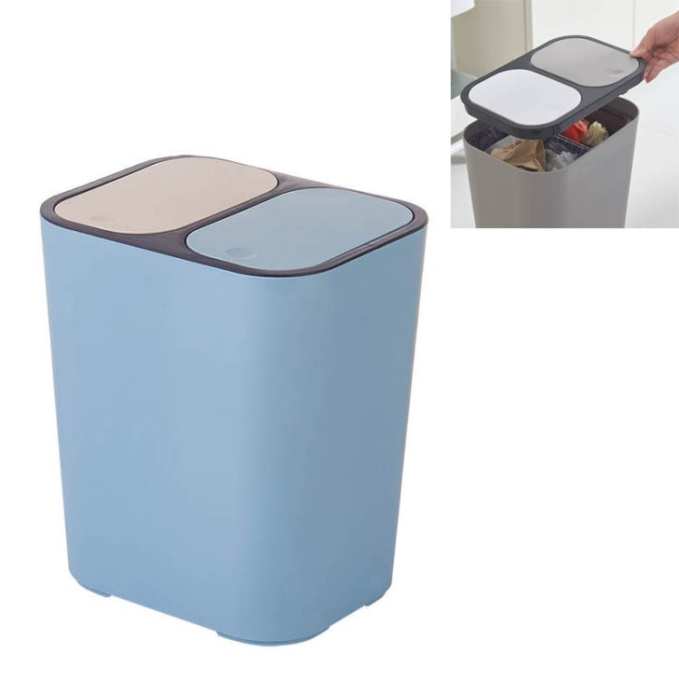 Dry And Wet Classification Press Trash Can Household Kitchen Paper Basket