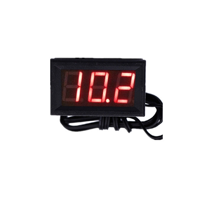 50~110C LED Temperature meter Detector Sensor Probe 12V Digital Thermometer Monitor Tester