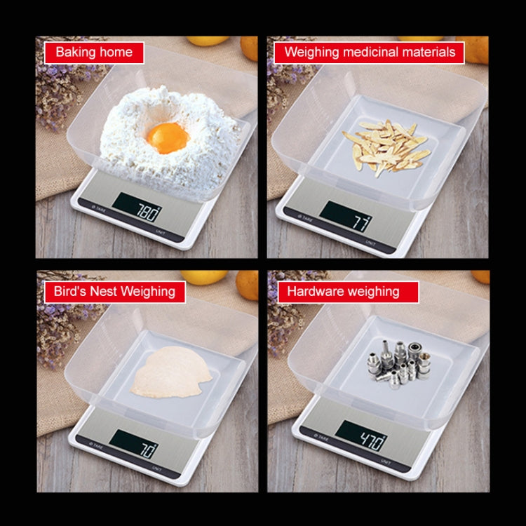 Stainless Steel Kitchen Scale Household Food Electronic Scale