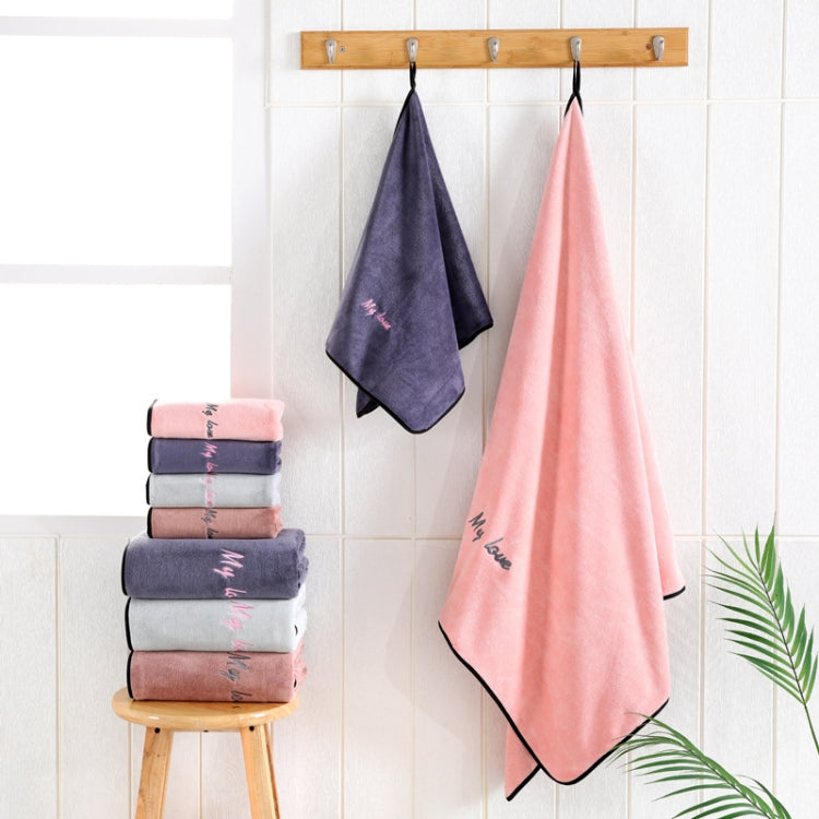 Soft And Thick Absorbent Fiber Bath Towel