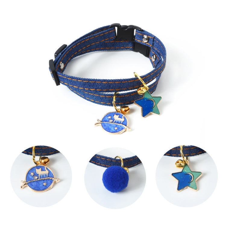 Pet Cowboy Cat Dog Collar With Bell Pet Accessories