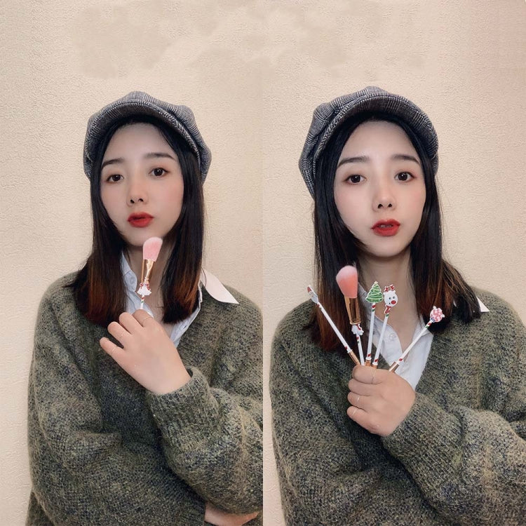 Christmas Makeup Brush Gift Elk Beginner Set Beauty Tool Set