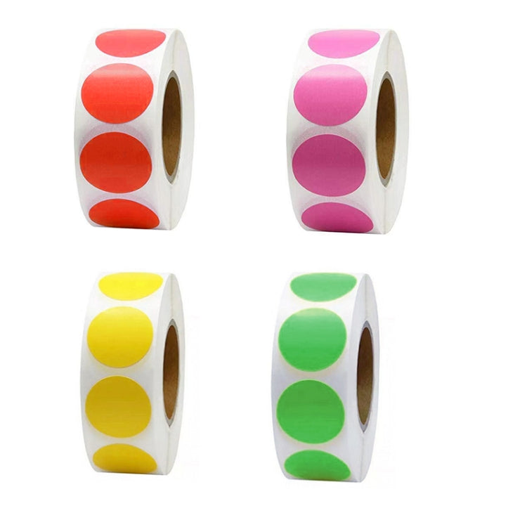Color Sticker Decorative Sticker Label, Size: 2.5cm / 1 inch