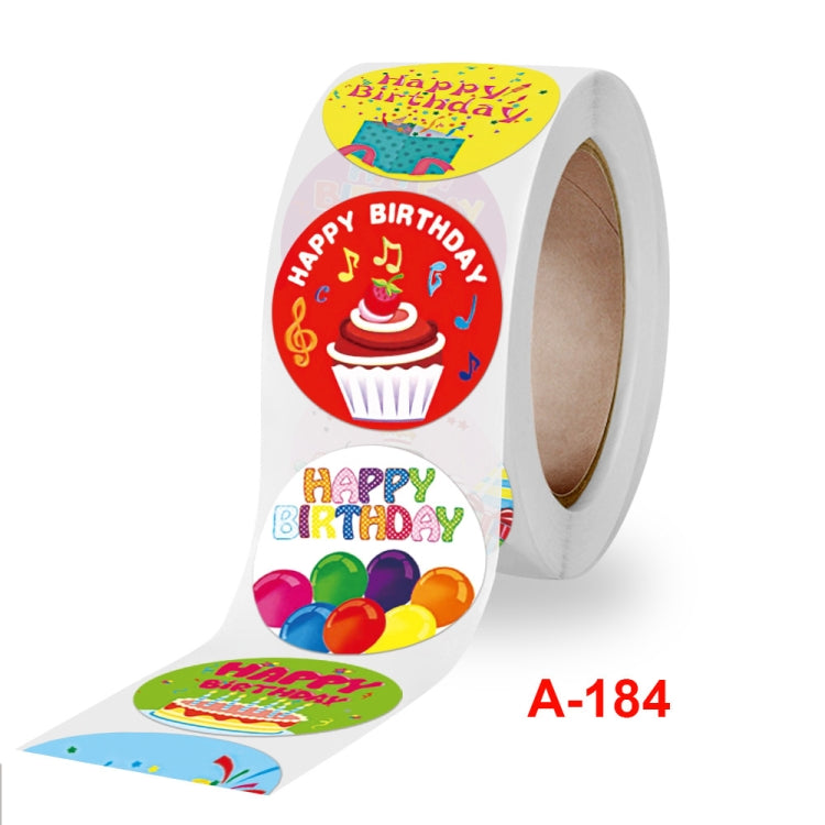 Children Happy Birthday Stickers Decorations Greeting Cards Label