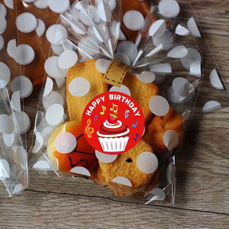 Children Happy Birthday Stickers Decorations Greeting Cards Label