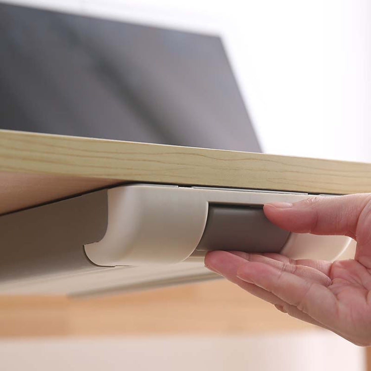 Under The Desk Drawer Type Storage Box Office Desktop Hidden Storage Box Student Stationery Box