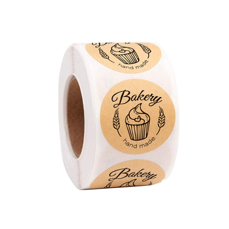 Baked Cake Food Holiday Decoration Label Sticker