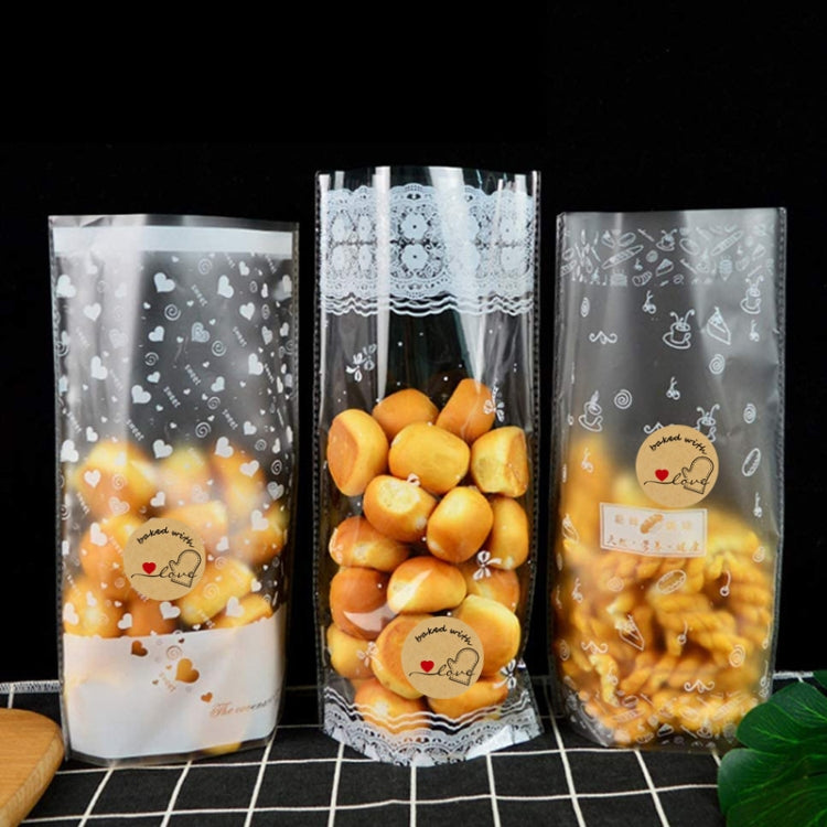 Baked Cake Food Holiday Decoration Label Sticker