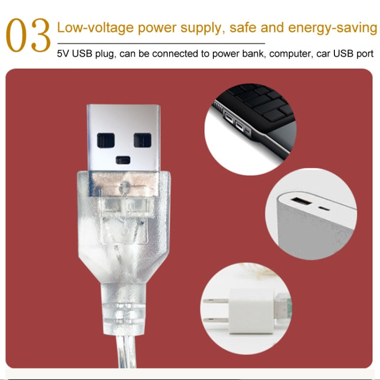 LED Halloween Light String Masquerade Party Decoration Lamp