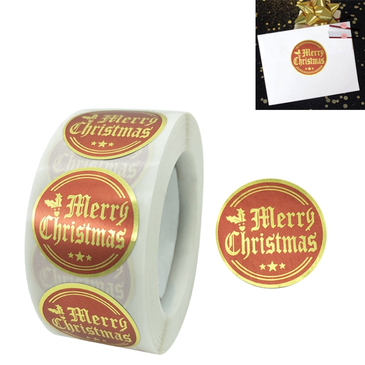 5 PCS Christmas Holiday Decoration Gift Sticker Label