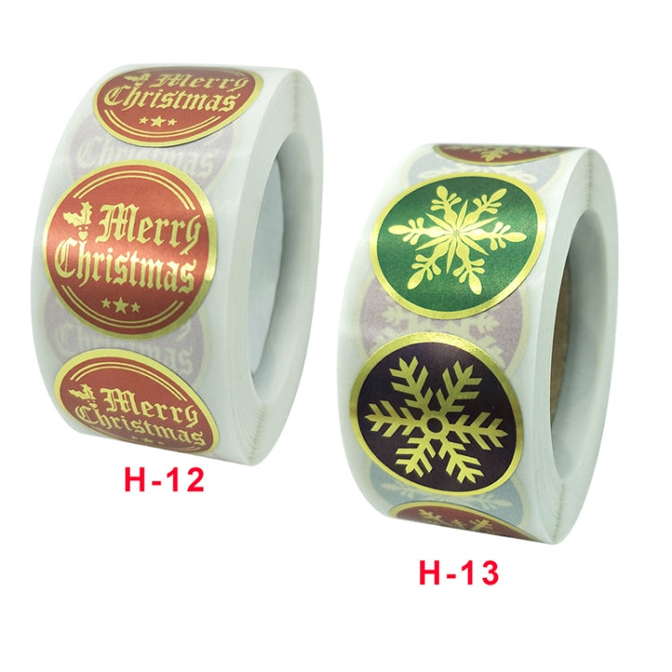 5 PCS Christmas Holiday Decoration Gift Sticker Label