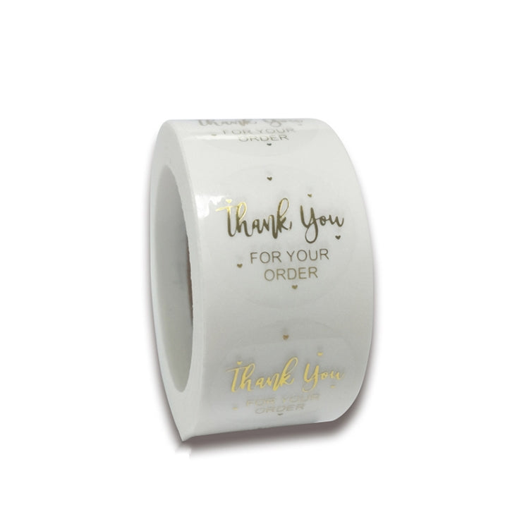 3 PCS Bronzing Sticker Sealing Sticker Gift Baking Decoration Label