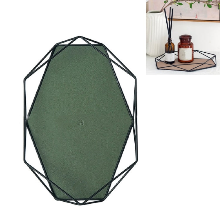 Hexagon Storage Tray Entrance Key Tray Jewelry Display Tray