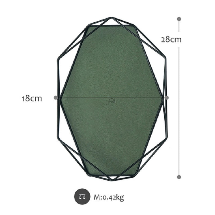 Hexagon Storage Tray Entrance Key Tray Jewelry Display Tray