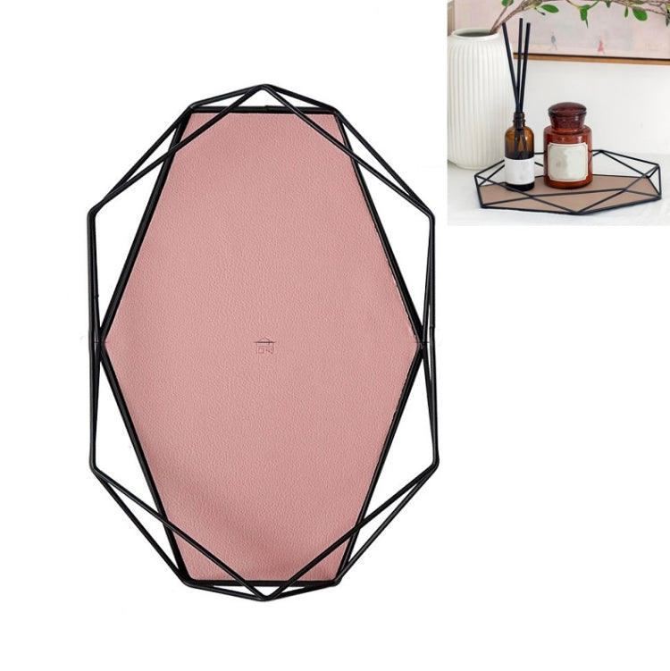 Hexagon Storage Tray Entrance Key Tray Jewelry Display Tray