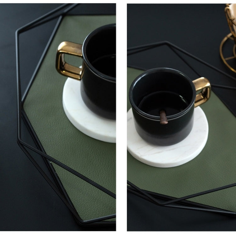 Hexagon Storage Tray Entrance Key Tray Jewelry Display Tray