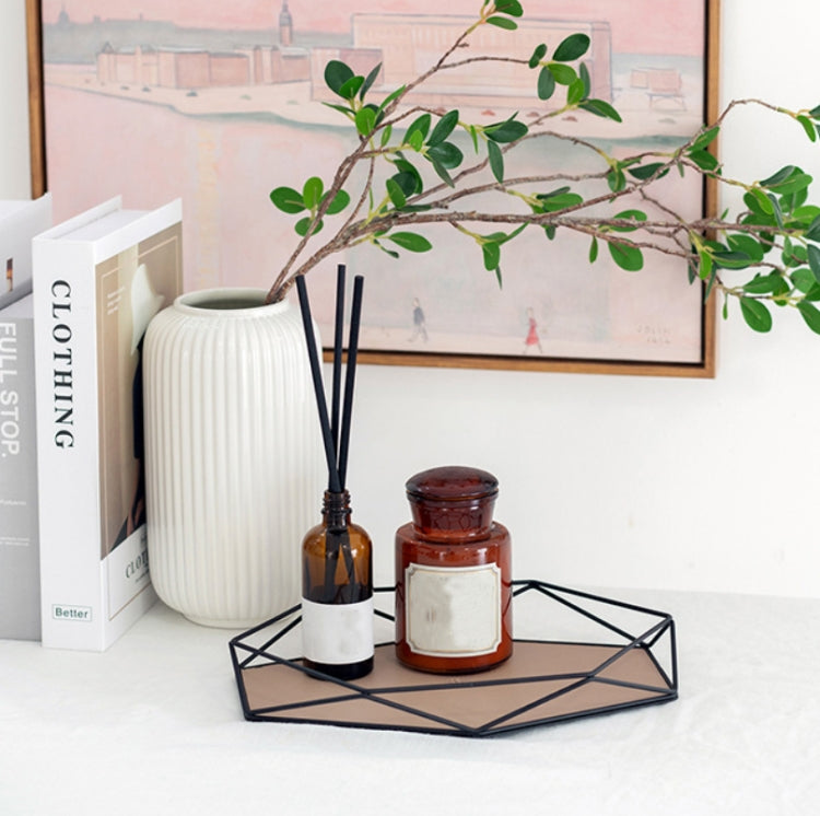 Hexagon Storage Tray Entrance Key Tray Jewelry Display Tray