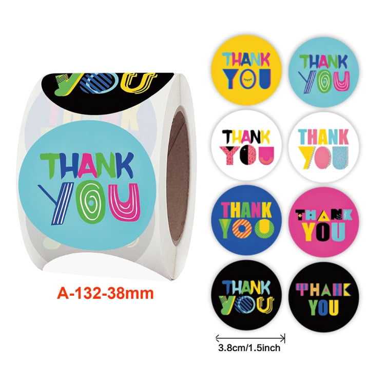 3 PCS Thank You Sticker 8 Kinds Of Pictures Wedding Party Decoration Supplies Label