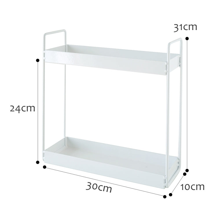 Home Storage Rack Bathroom Narrow Side Shelf