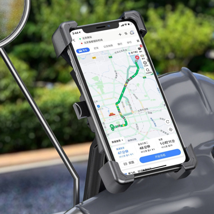 Electric Car Rearview Mirror Mobile Phone Bracket Bicycle Mobile Phone Bracket Motorcycle Handle Mobile Phone Bracket Riding Bracket