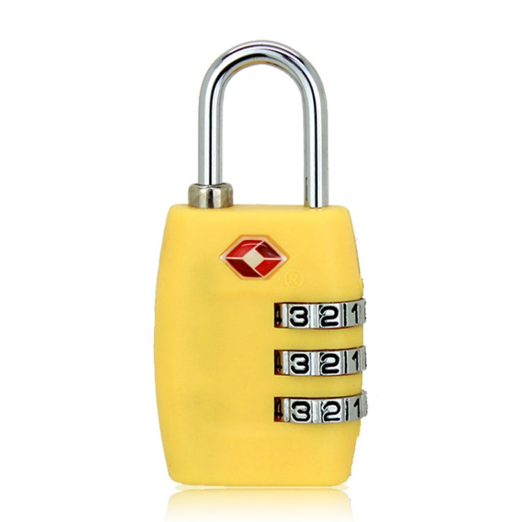 Customs Luggage Lock Overseas Travel Luggage Zipper Lock Plastic TSA Code Lock