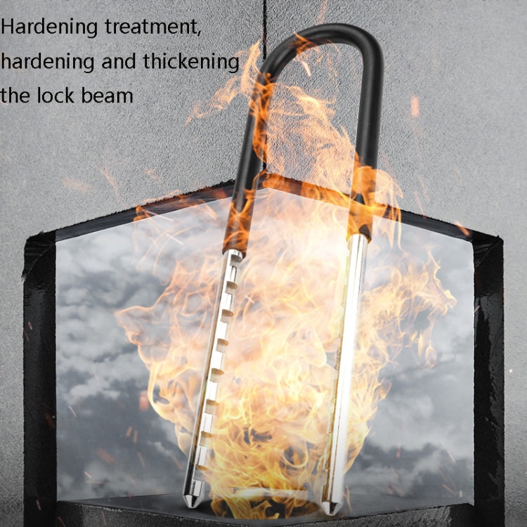 Smart Bluetooth Fingerprint U-Shaped Glass Door Lock Anti-Shear Anti-Theft Lock Extended Outdoor Waterproof U-Shaped Lock