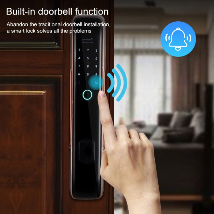 Smart Wifi Anti-Theft Fingerprint Password Lock Mobile Phone Remote Control Electronic Door Lock Magnetic Card Lock