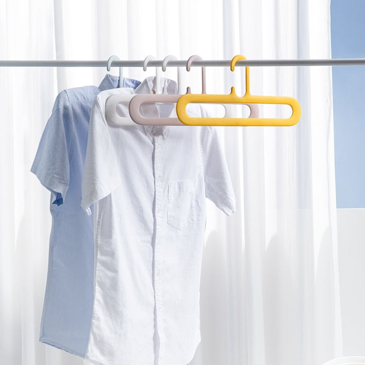 Hanger Plastic Fit Non-Slip Clothes Rack Simple And Flexible Storage Hanger Hook