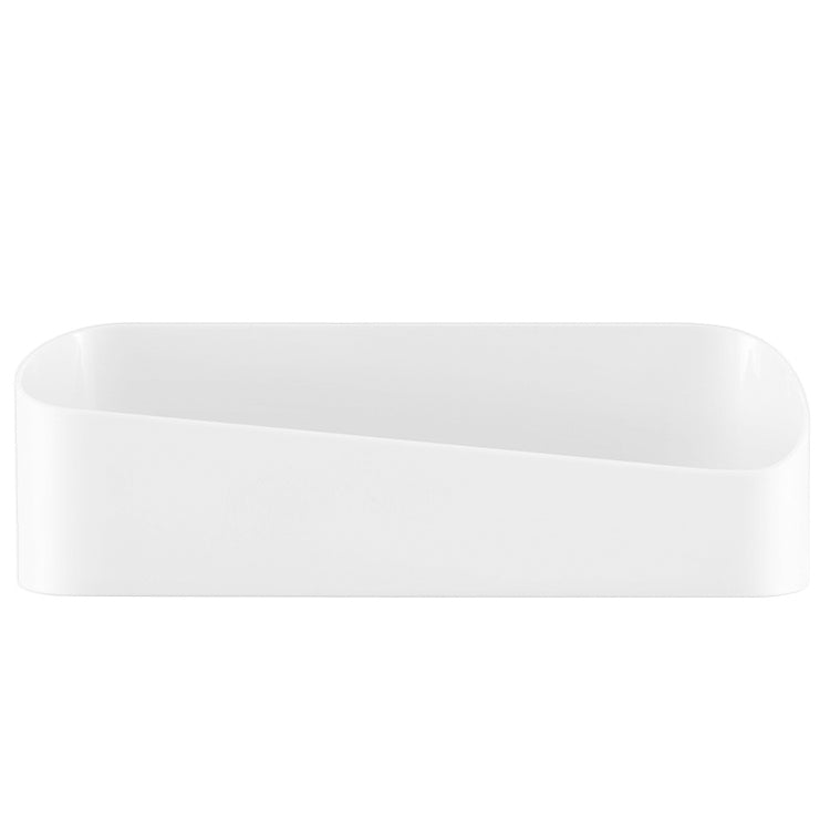 Bathroom Paste Wall-Mounted Plastic Storage Rack Geometric Shape Bathroom Rack