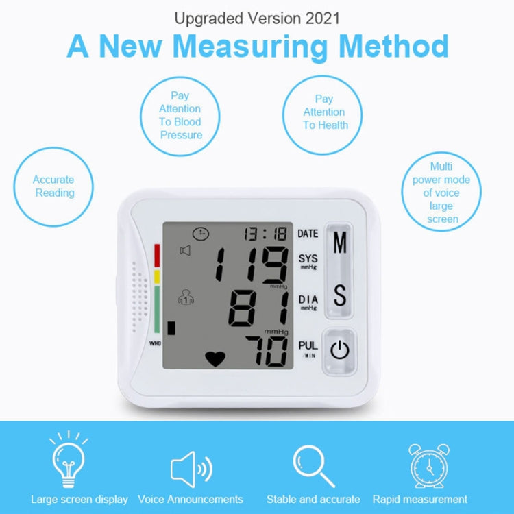 KWL-W01 Home Automatic Smart Wrist Electronic Sphygmomanometer