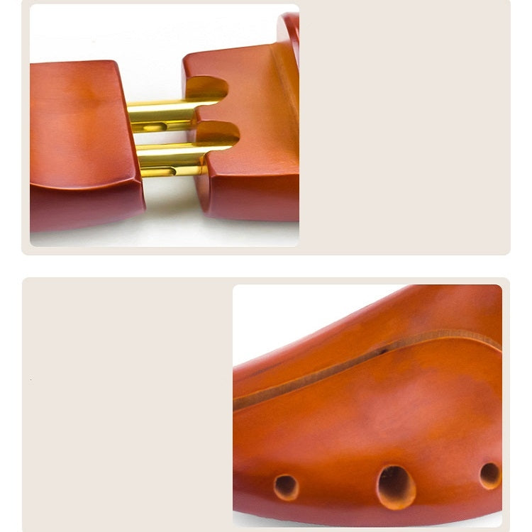 1 Pair Solid Wood Retractable Shoe Last Adjustable Shoe Supporter Shaping Moisture-Proof Shoe Support