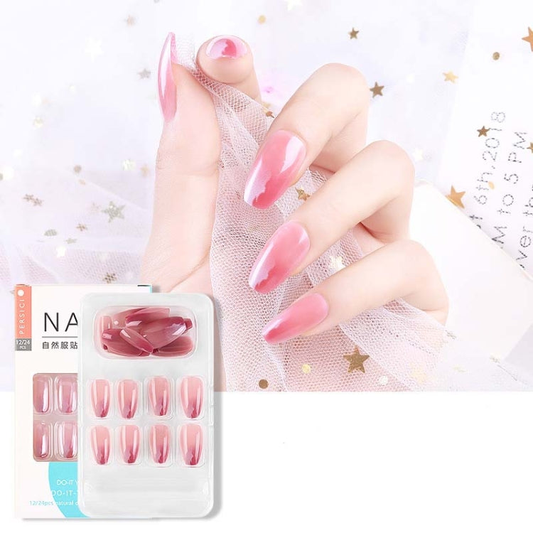 5 Sets Wear Nail Art Christmas Ballet Fake Nails Finished Product Removable Wear Nail