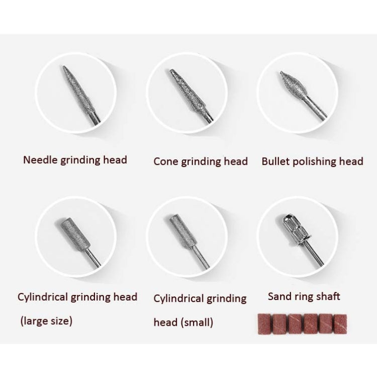 Usb Nail Polisher Portable Pen Type Electric Exfoliating Polisher